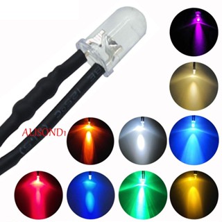 Alisond1 LED 10 ชิ้น ที่มีสีสัน 12V DC ไฟเปล่งแสง