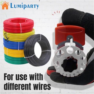 Lumiparty คีมปอกสายไฟ ทองแดง แบบพกพา ปรับได้ สําหรับช่างไฟฟ้า