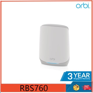 Netgear RBS760 อุปกรณ์ต่อขยายปืนเราเตอร์ WiFi6 Tri Band AX5400M RBK762 763 ความเร็วสูง