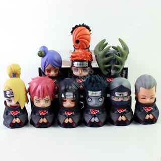 ตุ๊กตาฟิกเกอร์ Naruto Orochimaru Hidan Tobi Itachi Deidara Konan Akatsuki สําหรับตกแต่ง