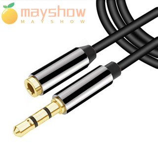 Mayshow สายเคเบิลต่อขยายเสียงสเตอริโอ 3.5 มม.