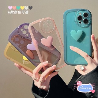 เคสโทรศัพท์มือถือแบบนิ่ม ใส กันกระแทก ลายหัวใจ 3D สําหรับ Vivo Y78 Y36 5G Y02 IQOO 11 Pro Z7 Z7X