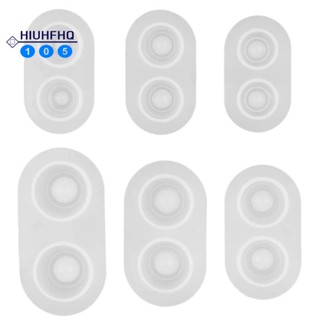 แม่พิมพ์ซิลิโคนใส รูปตุ๊กตา Bjd ขนาด 14X7 มม. 16X6 มม. 16X8 มม. 18X9 มม. 20X11 มม. 22X11 มม. คละแบบ สําหรับทําตาตุ๊กตา Diy 6 ขนาด ต่อชุด