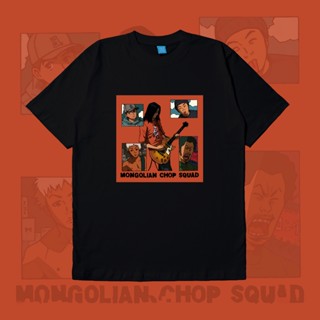 [Hot] เสื้อยืด พิมพ์ลายการ์ตูนอนิเมะ Beck Mongolian Chop Squad Band Music Song Kaos สไตล์ญี่ปุ่น