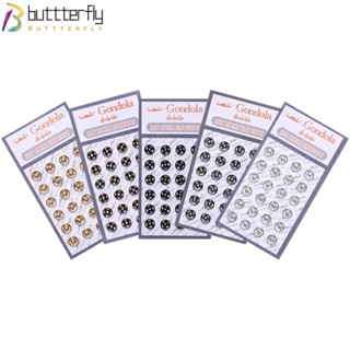 Buttterfly กระดุม ขนาดเล็ก อุปกรณ์เสริม สําหรับตุ๊กตา 10 24 ชิ้น