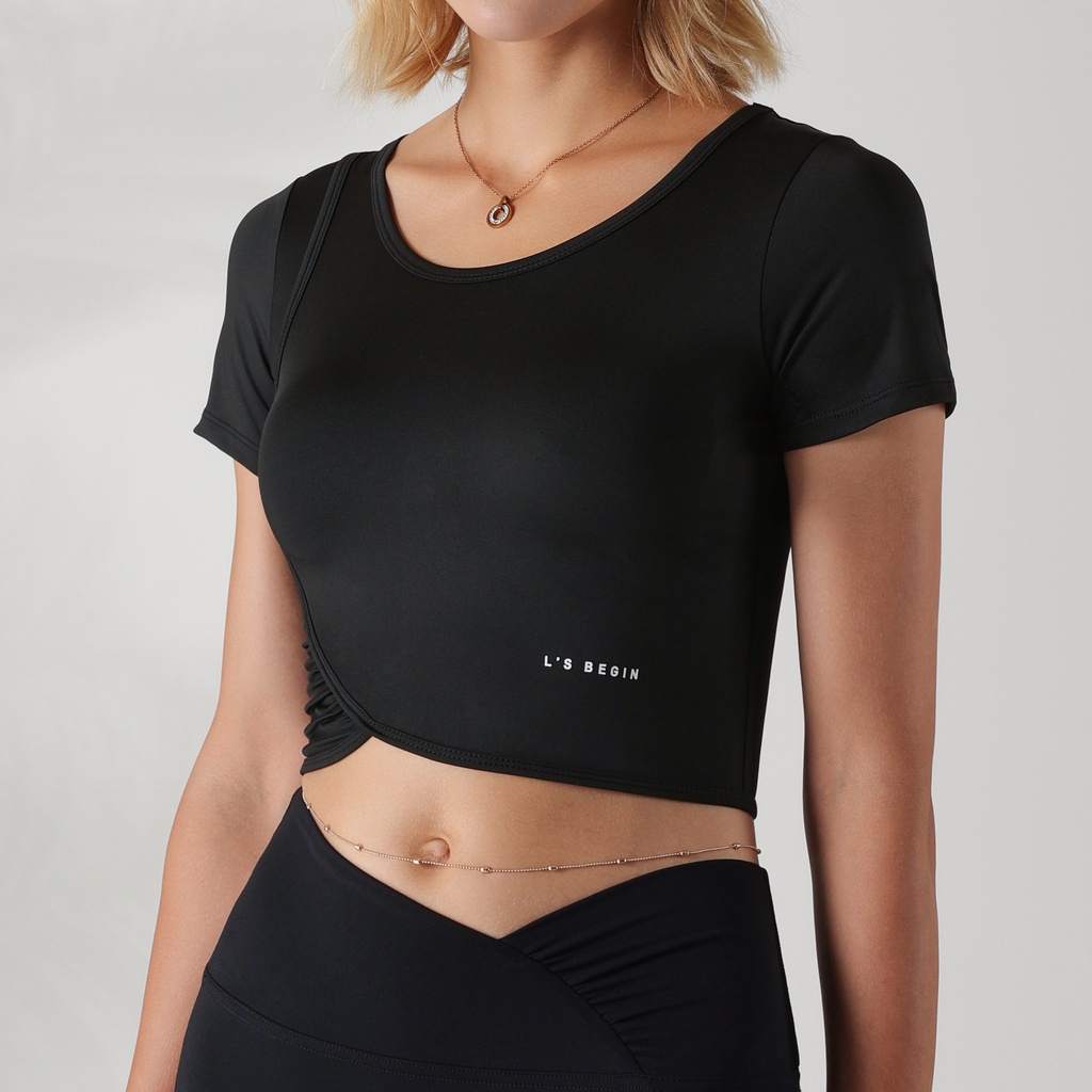 LEAKA - EMILY TOP Running Yoga Gym Crop TOP