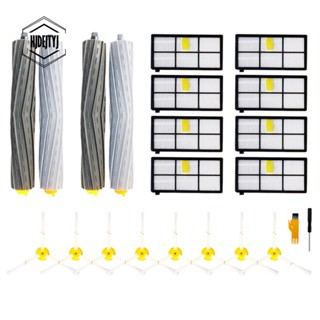 ชุดอะไหล่แปรงหลัก แผ่นกรอง Hepa แบบเปลี่ยน สําหรับ IRobot Roomba Parts Kit Series 800 860 865 866 870 871 880 885 886 890 900 960 966 1 ชุด