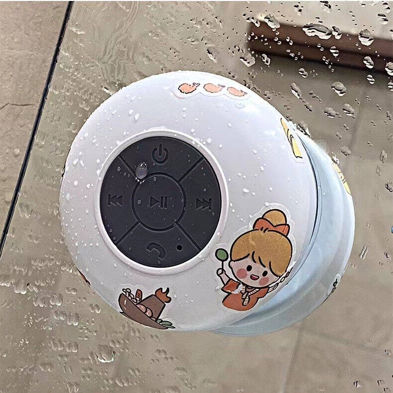 ลำโพงบลูทูธห้องน้ำ Mushroom Mall ลำโพงบลูทูธกันน้ำ เสียงชัด ติดผนัง ติดในห้องน้ำได้ ลำโพงบลูทูธน่ารัก คิ้วส์มากๆ