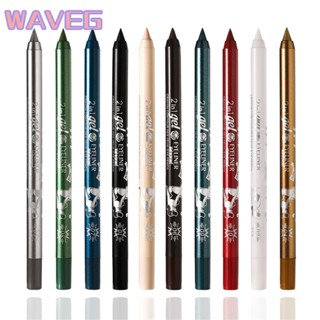 wave 【ในสต็อก】 Tft Lasting Eyeliner Color Pigment กันน้ำสีฟ้าสีดำสีขาวสีเจลอายไลเนอร์แต่งหน้า Eye Beauty เครื่องสำอาง