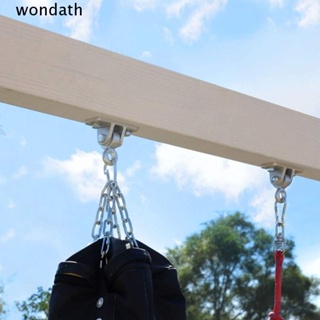 Wonda ตะขอแขวน เหล็กหล่อ สีเงิน รับน้ําหนักได้มาก 2400 ปอนด์ สําหรับแขวนสนามเด็กเล่น