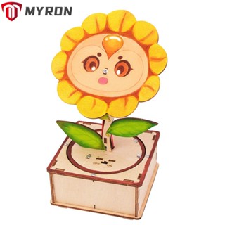 Myron ดอกทานตะวัน DIY งานฝีมือ สําหรับการเรียนรู้ฟิสิกส์