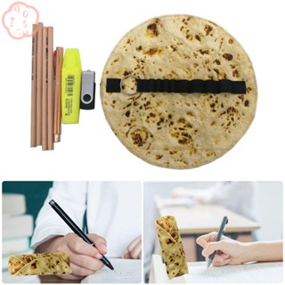 Mioshop Tortilla กระเป๋าดินสอ แบบม้วน สร้างสรรค์ สําหรับนักเรียน