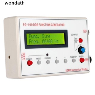 Wonda เครื่องกําเนิดสัญญาณ FG-100 หน้าจอ LCD DDS 1Hz-500KHz