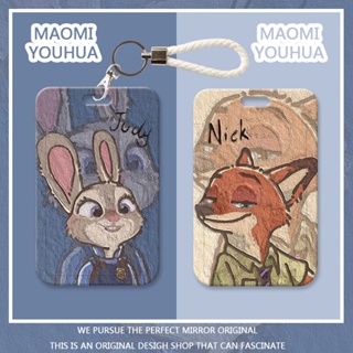  ซองใส่บัตรอาหาร ลายการ์ตูนกระต่าย Judy Nick สําหรับนักเรียนอนุบาล