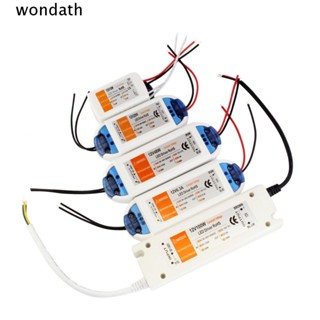 Wonda ไดรเวอร์ LED DC12V 110V 220V เป็น 12V พาวเวอร์ซัพพลาย 18W28W48W72W100W พร้อมสวิตช์ป้องกันไฟเกิน AC สําหรับแถบไฟเพดาน LED