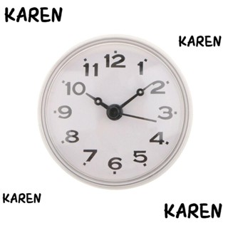 Karen นาฬิกาแขวนอิเล็กทรอนิกส์ ขนาดเล็ก ป้องกันหมอกควัน สําหรับห้องครัว