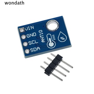 Wonda โมดูลวัดอุณหภูมิ และความชื้น AHT10 1.8-6.0V แบบเปลี่ยน ความแม่นยําสูง DHT11 SHT20 AM2302 DIY 10 ชิ้น