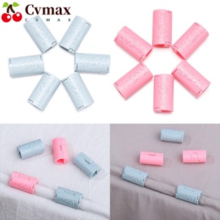 Cvmax คลิปหนีบผ้าปูที่นอนน่ารัก สีชมพู สีฟ้า ทนทาน 1.4x0.67 นิ้ว 24 ชิ้น