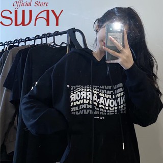 SWAY  เสื้อผ้าผู้ญิง แขนยาว เสื้อฮู้ด คลุมหญิง สไตล์เกาหลี แฟชั่น  คุณภาพสูง ทันสมัย Chic สไตล์เกาหลี A98J1MX 36Z230909