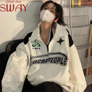 SWAY  เสื้อผ้าผู้ญิง แขนยาว เสื้อฮู้ด คลุมหญิง สไตล์เกาหลี แฟชั่น  สวยงาม ทันสมัย สวย รุ่นใหม่ A28J1CF 36Z230909