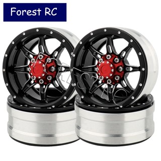 ขอบดุมล้อ โลหะ ขนาด 1.9 นิ้ว สําหรับอัพเกรดรถไต่หินบังคับ Axial SCX10 I II PRO HSP Tamiya CC01 1/10