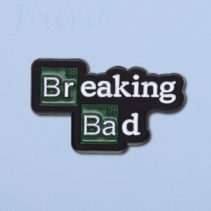เข็มกลัดโลหะ รูปการ์ตูน Breaking Bad Enamel Pin เหมาะกับของขวัญ สําหรับเพื่อน แฟนคลับ