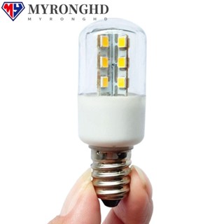 Myronghd หลอดไฟ LED 110V 220V T22 2.5W สีขาว สําหรับติดตู้เย็น