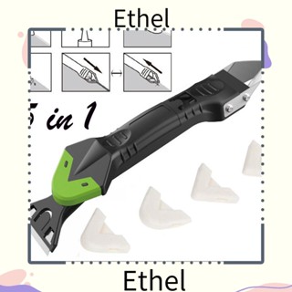 Ethel1 ชุดเกรียงปาดยาแนว ซิลิโคน 5 In1