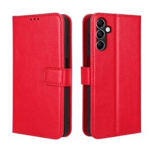เคสโทรศัพท์หนัง PU ฝาพับ พร้อมช่องใส่บัตร ขาตั้ง สําหรับ Samsung Galaxy M34 5G Galaxy M34 5G