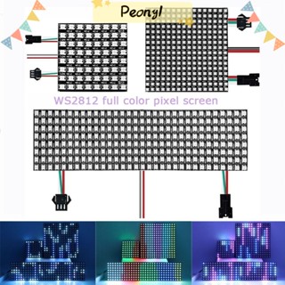 Pdony หน้าจอนิ่ม ตั้งโปรแกรมได้ DC5V SMD5050 Phantom Pixel WS2812B DIY