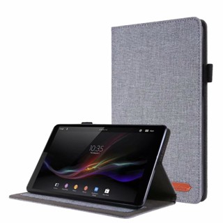 เคสโทรศัพท์มือถือ ผ้ายีน แบบฝาพับ พร้อมช่องใส่บัตร สําหรับ Lenovo Tab M8 4th Gen 4 TB300XU TB300FU TabM8 TB-8505F 8505X M7 7305X 7306F 7306X