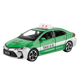 โมเดลรถยนต์ Toyota Corolla Taxi สเกล 1:32 ของเล่น ของขวัญวันเกิด สําหรับเด็กผู้ชาย