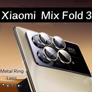 ฟิล์มกระจกนิรภัยกันรอยหน้าจอ ด้านหลัง แบบเต็มจอ 3D สําหรับ Xiaomi Mix Fold 3 Fold3 5G MixFold3 5G 2023