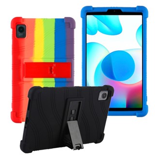 เคสแท็บเล็ต ซิลิโคนนิ่ม พร้อมขาตั้ง สําหรับ Realme pad mini 8.7 นิ้ว