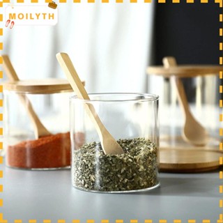 Moilyth โหลแก้วใส่เครื่องปรุง ขนาด 3.4*3.1 นิ้ว ใช้ง่าย สําหรับร้านอาหาร