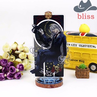 Bliss สแตนดี้อะคริลิค รูปการ์ตูนอนิเมะ Michaelis Sebastian สีดํา DIY