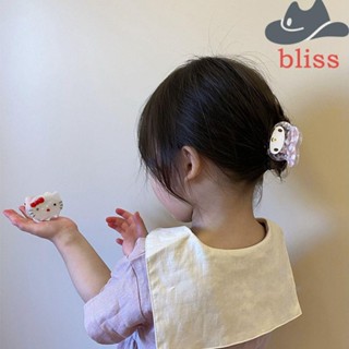 Bliss กิ๊บติดผมหน้าม้า ขนาดเล็ก ลายการ์ตูนอนิเมะ Melody Acetate สร้างสรรค์ เครื่องประดับ สําหรับผู้หญิง