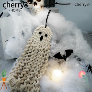 Cherry3 จี้ผีสานมือ ขนาดใหญ่ น้ําหนักเบา สีขาว สําหรับแขวนตกแต่งปาร์ตี้ฮาโลวีน