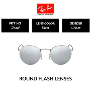 Ray-ban 019/30 แว่นตากันแดด โลหะ 50 มม. สําหรับทุกเพศ