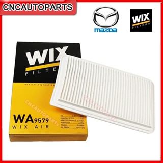 WIX กรองอากาศ Mazda2 เครื่อง1.5 ปี2009-2014 / Mazda3 เครื่อง1.6 ปี2004-2014 [รหัสแท้ZJ0113Z40 TT] WA9579