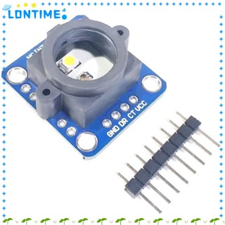 Lontime โมดูลเซนเซอร์ตรวจจับสี 3-5V ขนาดเล็ก GY-33 TCS34725 DIY