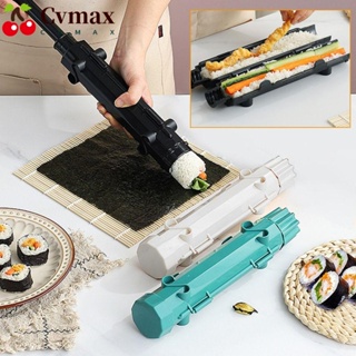 Cvmax เครื่องทําซูชิ แม่พิมพ์ข้าว PP เกรดอาหาร แบบพกพา ญี่ปุ่น ทนความร้อน เครื่องมือทําซูชิ อุปกรณ์ครัว DIY