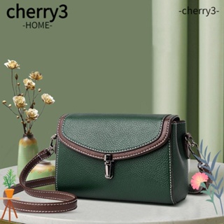 Cherry3 กระเป๋าสะพายไหล่ หนัง PU ทรงคลัทช์ หรูหรา แฟชั่นสําหรับสตรี