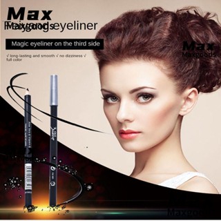 Maxg ปากกาอายไลเนอร์ สีดํา และสีกาแฟ ติดทนนาน สําหรับผู้เริ่มต้น