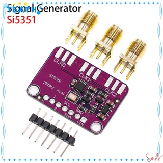 Teath Si5351 บอร์ดโมดูลเครื่องกําเนิดสัญญาณ ความถี่สูง 8KHz-160MHz I2C IIC