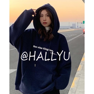 HALLYU  เสื้อผ้าผู้ญิง แขนยาว เสื้อฮู้ด คลุมหญิง สไตล์เกาหลี แฟชั่น  ทันสมัย สไตล์เกาหลี Chic Stylish A98J34V 36Z230909