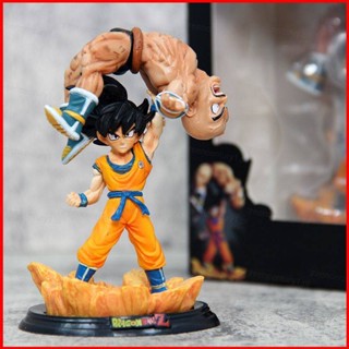 Ys โมเดลฟิกเกอร์ Dragon Ball Son Goku Defeat Nappa ของเล่น ของสะสม สําหรับเด็ก ตกแต่งบ้าน