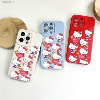 Samsung Galaxy M11 M12 เคสซัมซุง สำหรับ Kitty Cat  เคส เคสโทรศัพท์