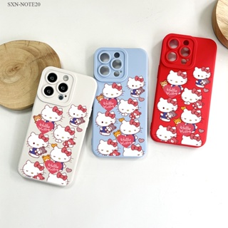 Samsung Galaxy Note 20 10 9 8 Lite Plus Ultra เคสซัมซุง สำหรับ Kitty Cat  เคส เคสโทรศัพท์