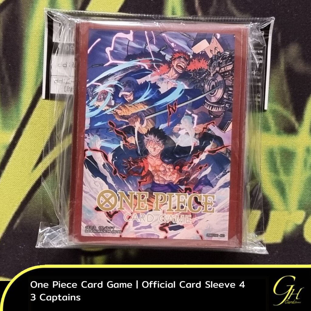 One Piece Card Game [Sleeve004-01] One Piece Card Sleeve - Official Card Sleeve 4 - 3 captains